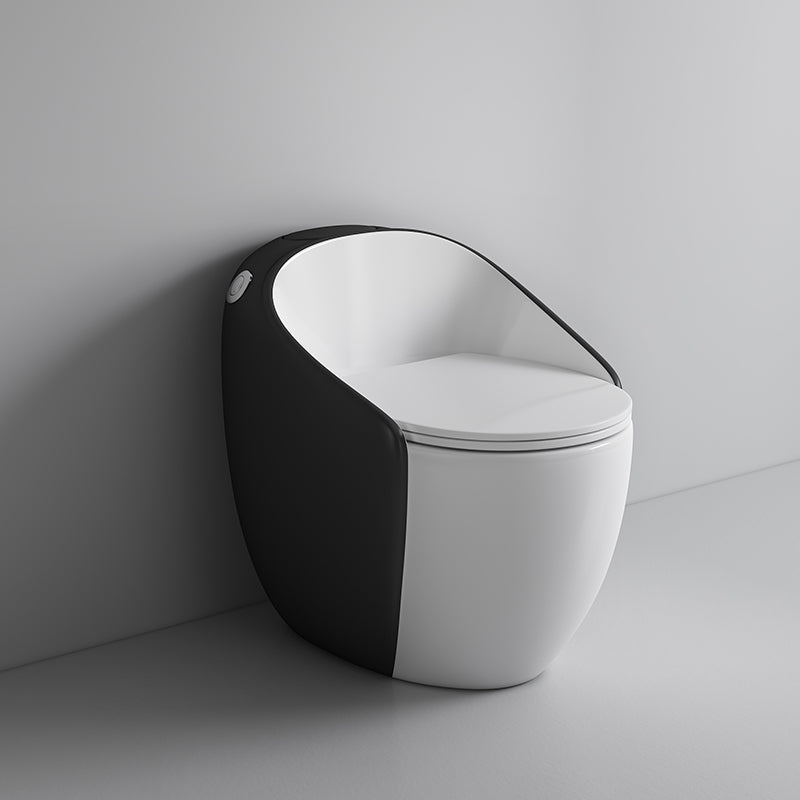 Contemporary Floor Mount Toilet Seat Included Urine Toilet for Bathroom