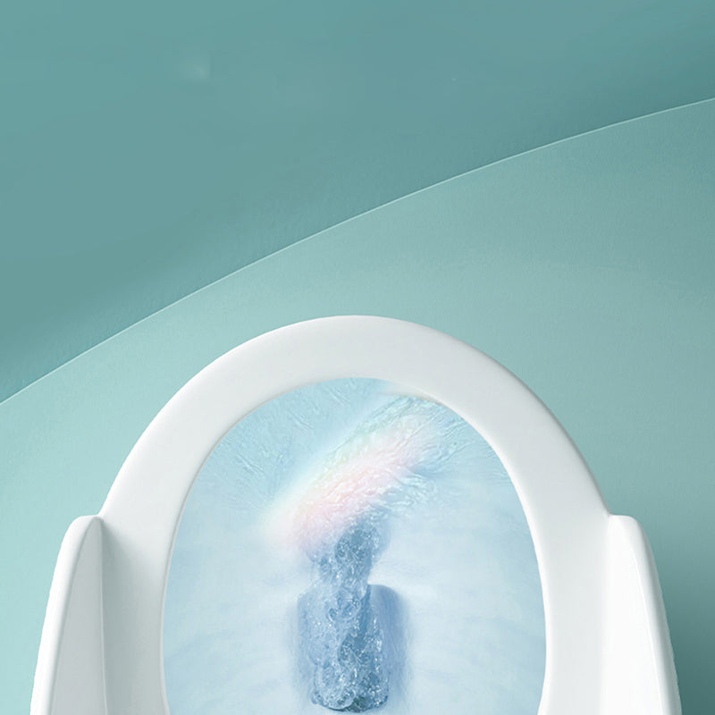 Contemporary Floor Mount Toilet Seat Included Urine Toilet for Bathroom