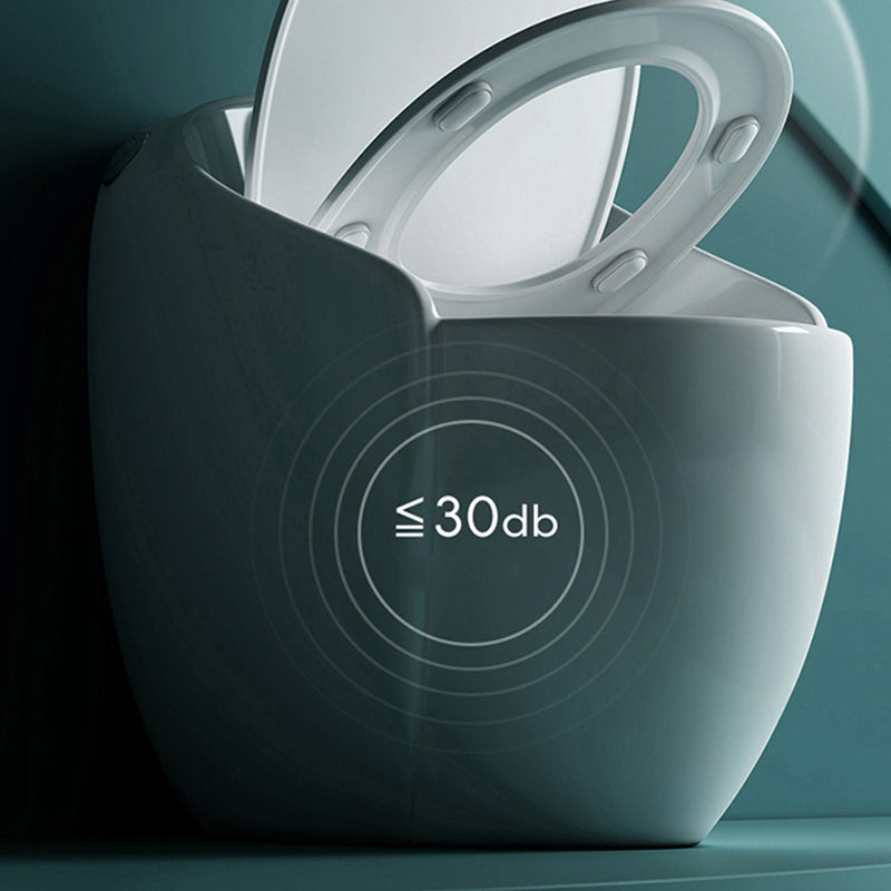 Contemporary Floor Mount Toilet Seat Included Urine Toilet for Bathroom