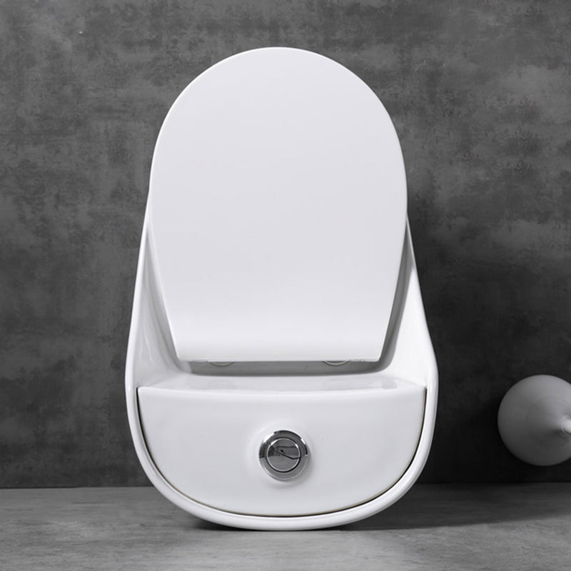 Contemporary Floor Mounted Toilet Spray Gun Included Urine Toilet for Bathroom