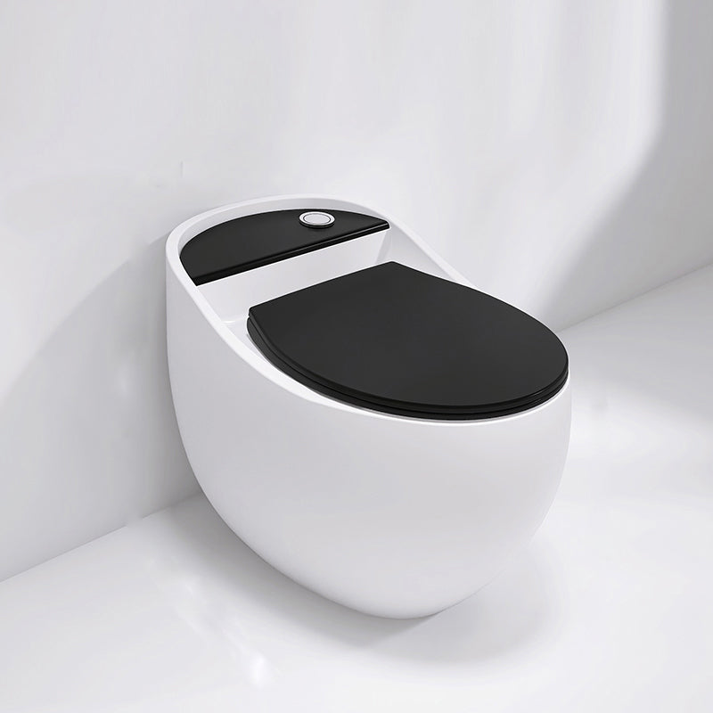 Contemporary Siphon Jet Toilet Floor Mounted Urine Toilet for Washroom