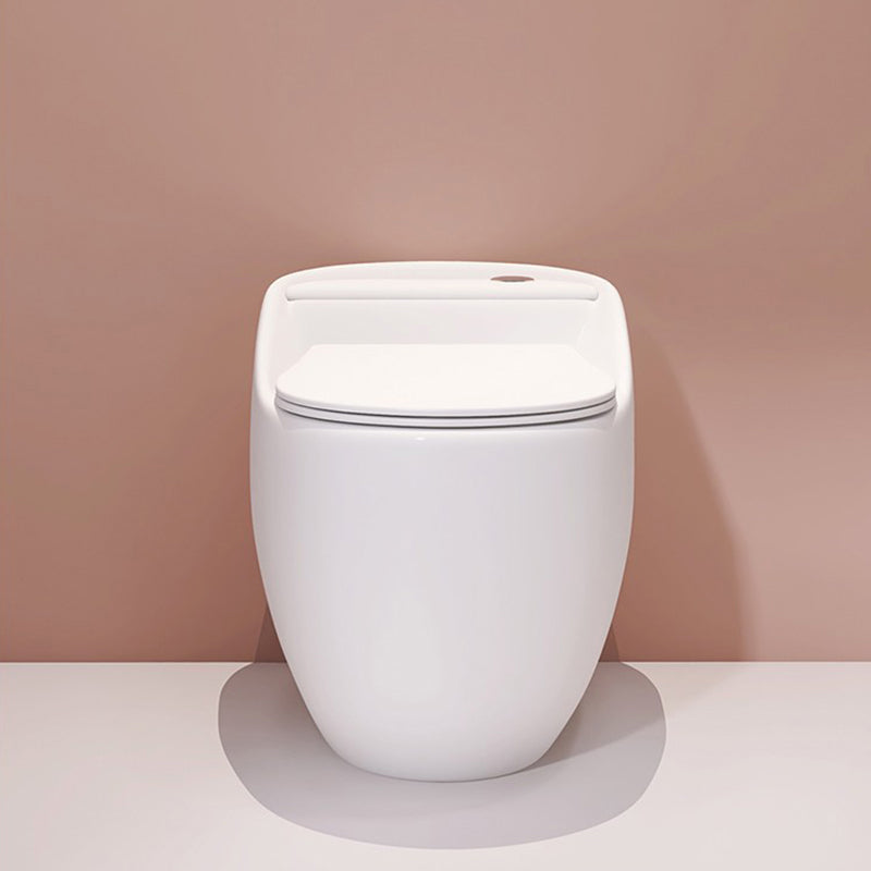 Contemporary Siphon Jet Toilet Floor Mounted Urine Toilet for Washroom
