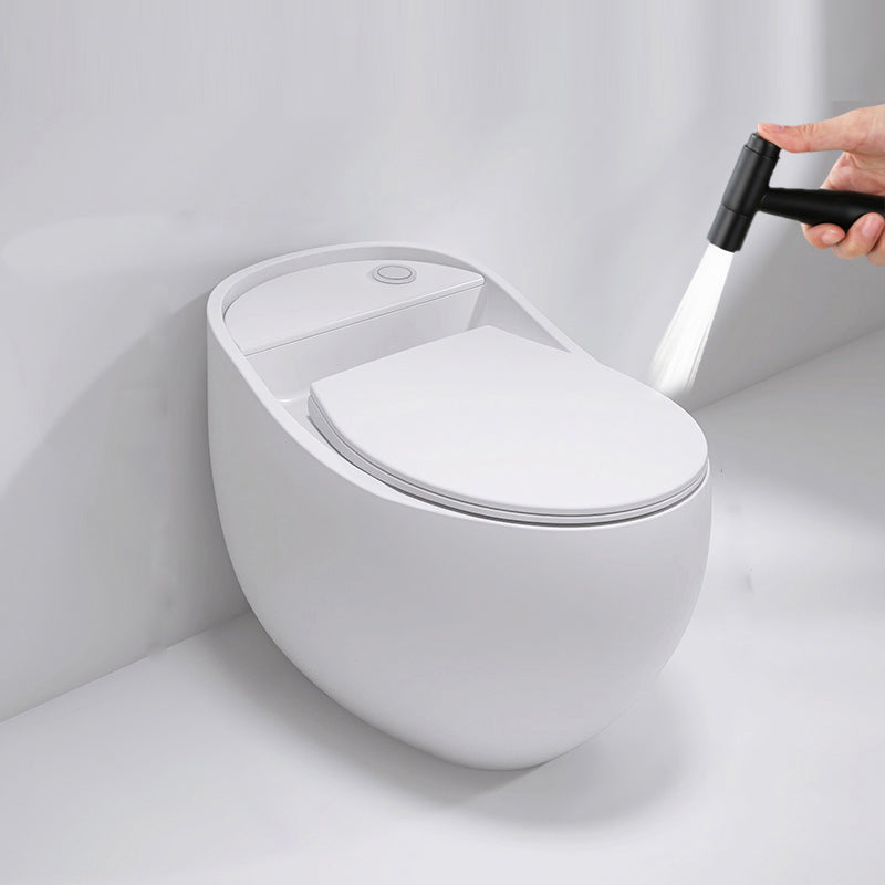 Contemporary Siphon Jet Toilet Floor Mounted Urine Toilet for Washroom