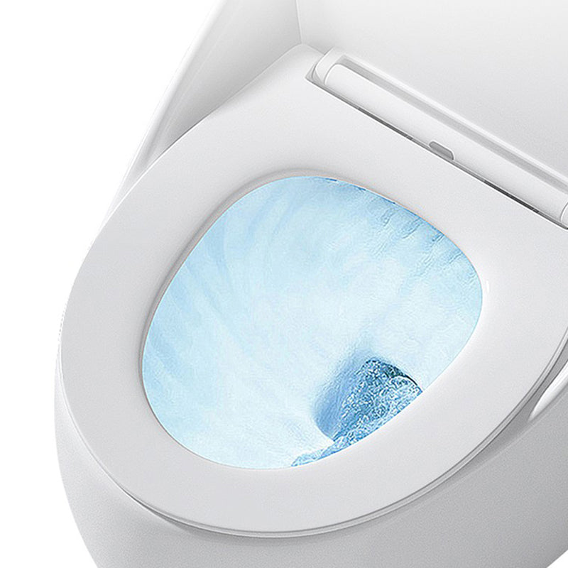 Contemporary Siphon Jet Toilet Floor Mounted Urine Toilet for Washroom