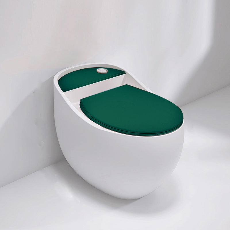 Contemporary Siphon Jet Toilet Floor Mounted Urine Toilet for Washroom