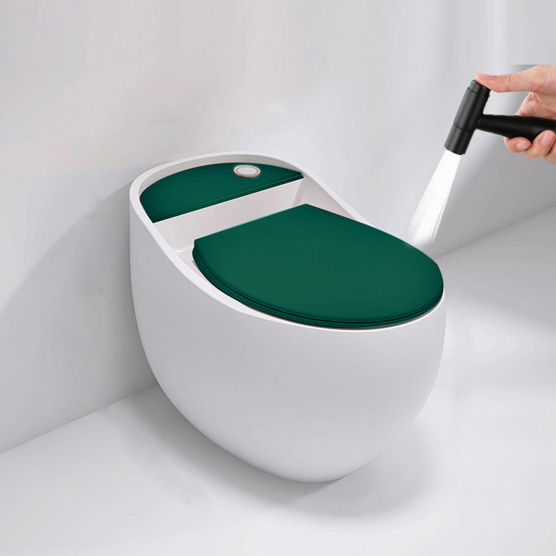 Contemporary Siphon Jet Toilet Floor Mounted Urine Toilet for Washroom