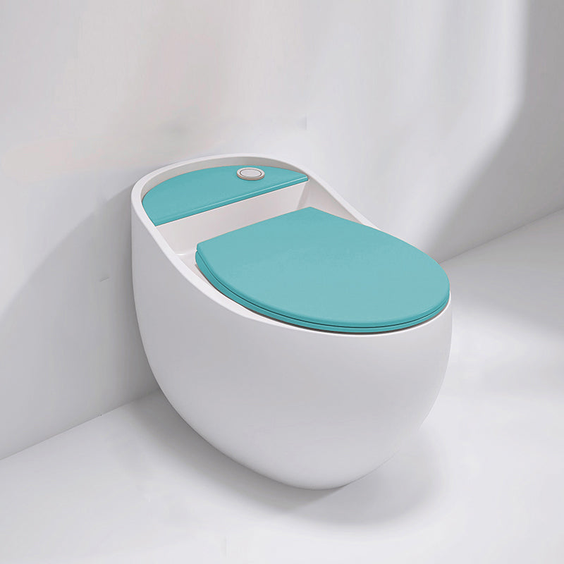 Contemporary Siphon Jet Toilet Floor Mounted Urine Toilet for Washroom