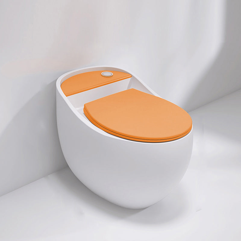 Contemporary Siphon Jet Toilet Floor Mounted Urine Toilet for Washroom