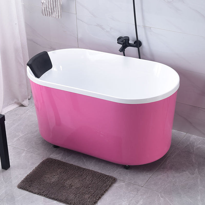 Antique Finish Soaking Bathtub Acrylic Back to Wall Bath Tub (Board not Included)