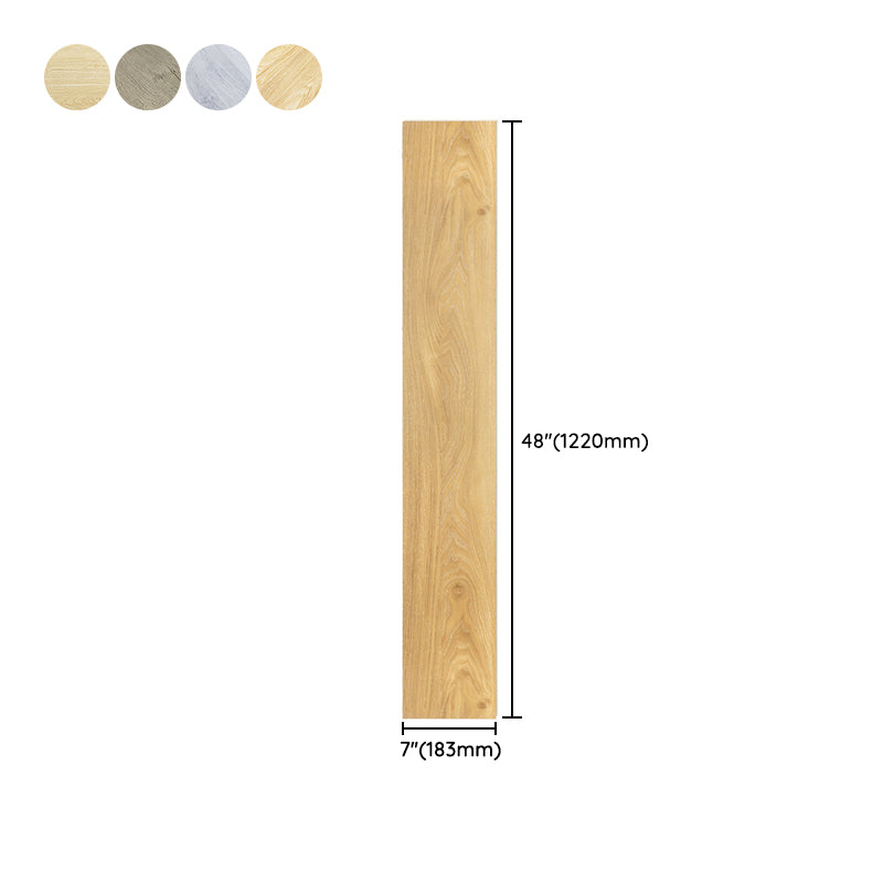 Click-Lock PVC Flooring Low Gloss Wood Look Vinyl Flooring for Living Room