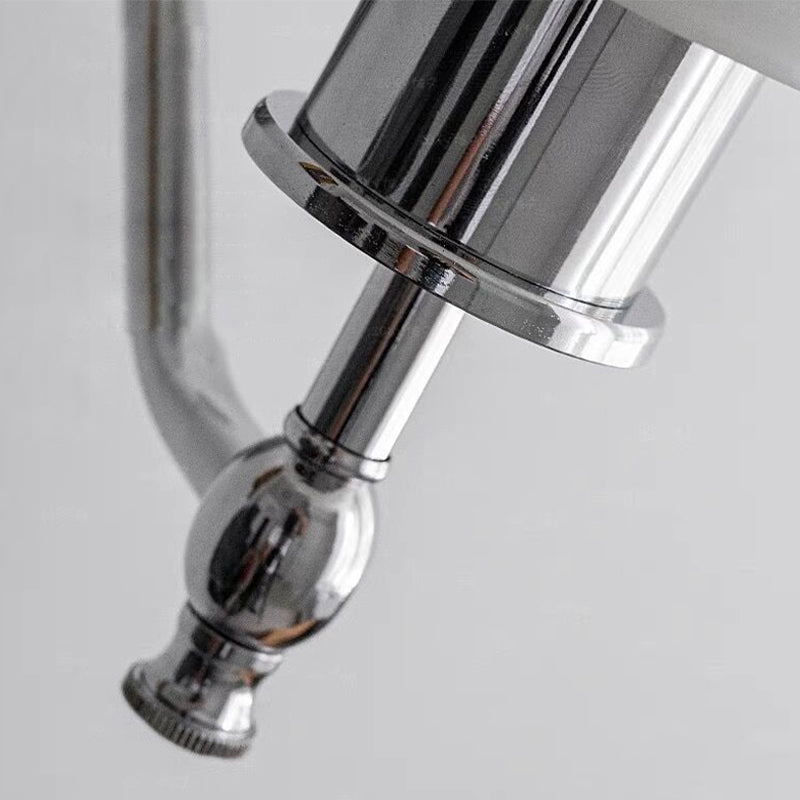 Simple Wall Light Fixture Household Wall Light Sconce with Glass Shade for Bedroom