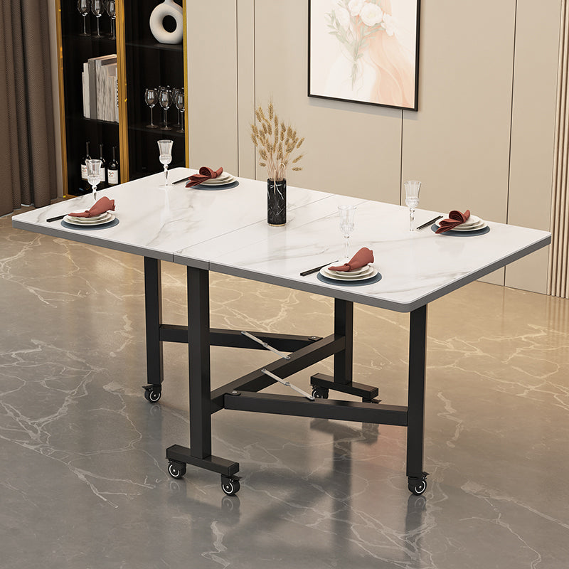 Modern Extendable Table Rectangle Dining Table for Dining Room