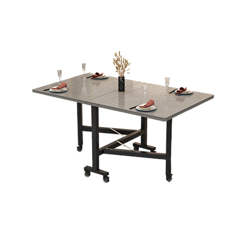 Modern Extendable Table Rectangle Dining Table for Dining Room
