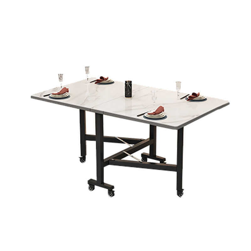 Modern Extendable Table Rectangle Dining Table for Dining Room