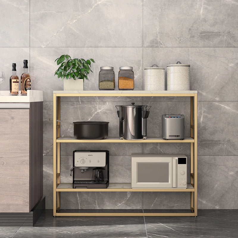 Modern Style Home Dining Kitchen Island Table Rectangle Prep Table
