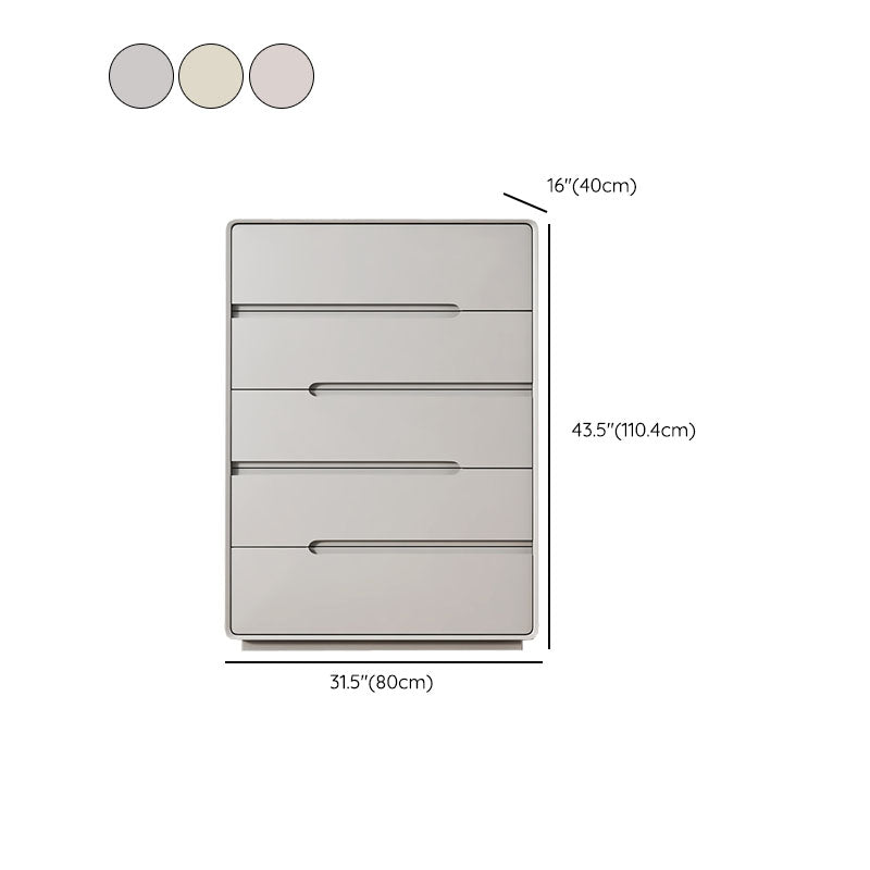 Modern Horizontal Double Dresser Wood Storage Dresser for Bedroom