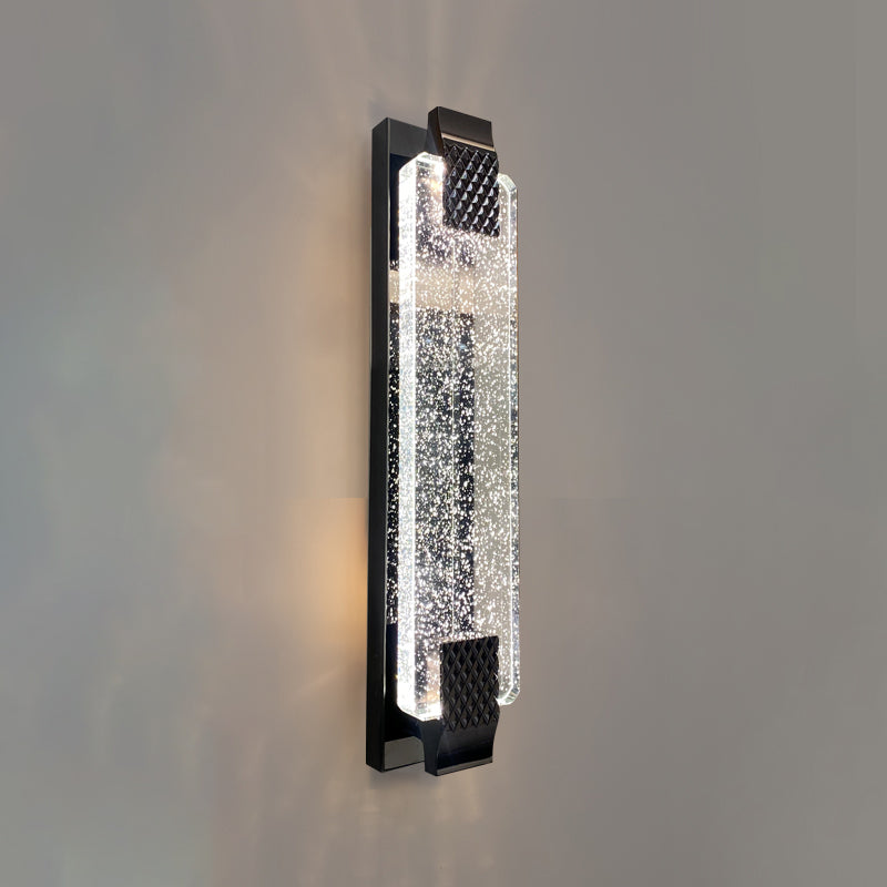 Modern Style Wall Lamp LED Wall Mount Lamp with Crystal Shade for Bedroom