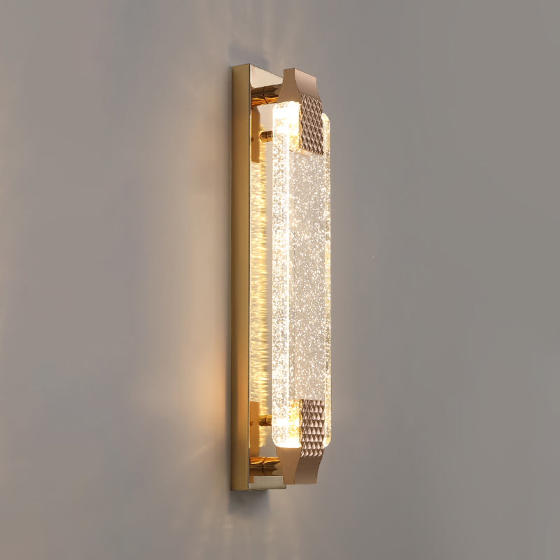 Modern Style Wall Lamp LED Wall Mount Lamp with Crystal Shade for Bedroom