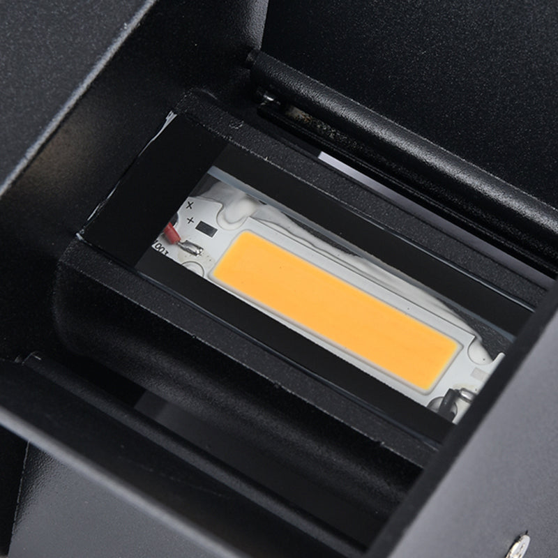 Metal Sconce Light Fixtures Black/White Wall Mounted Lights for Outdoor