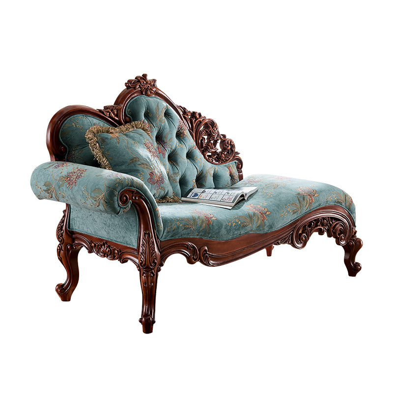 Traditional Chaise Lounge Couch Tufted Chaise Lounge for Bedroom