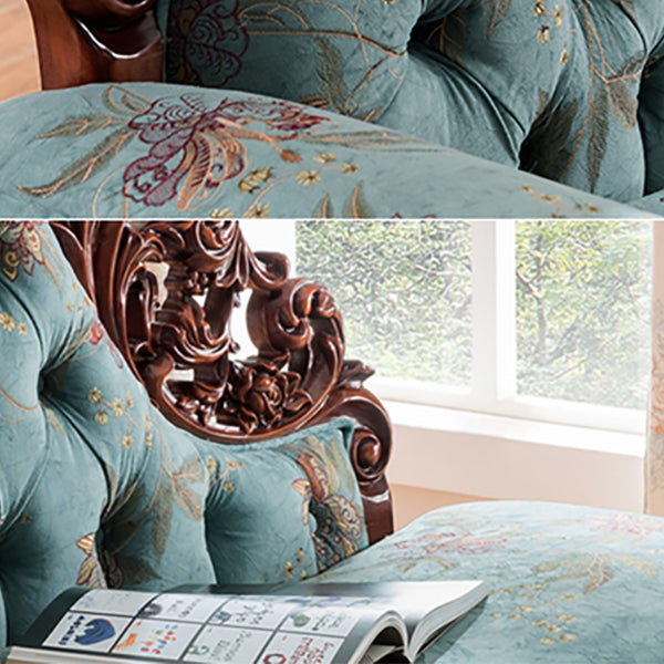 Traditional Chaise Lounge Couch Tufted Chaise Lounge for Bedroom