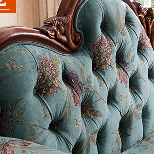 Traditional Chaise Lounge Couch Tufted Chaise Lounge for Bedroom