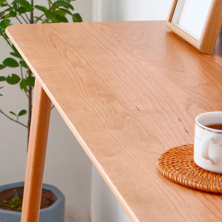 Modern Rectangular Bar Table Solid Wood Bar Table for Dining Room