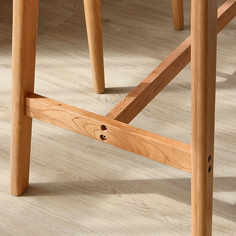 Modern Rectangular Bar Table Solid Wood Bar Table for Dining Room