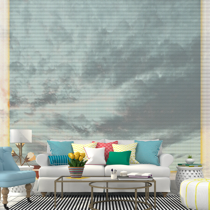 Environment Friendly Mural Wallpaper Abstract Illustration Indoor Wall Mural
