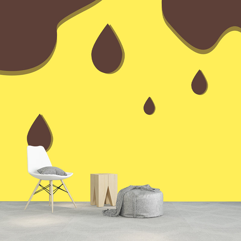 Environment Friendly Mural Wallpaper Abstract Illustration Indoor Wall Mural