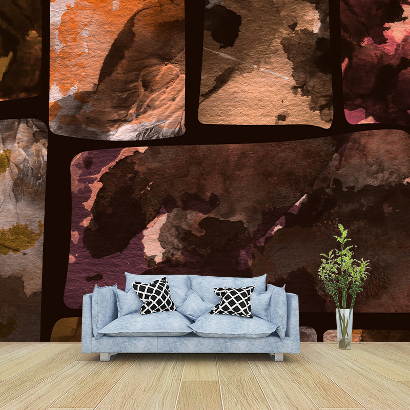 Environment Friendly Mural Wallpaper Abstract Illustration Indoor Wall Mural