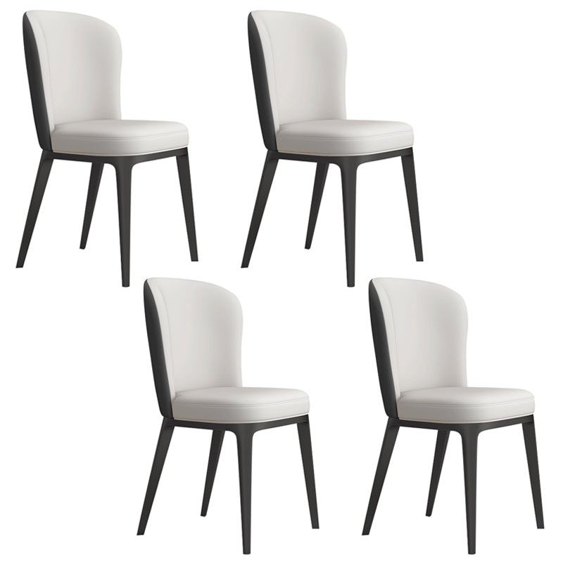 Contemporary 1/4/5/6/7 Pieces Dining Room Table Rectangle Stone Furniture in White