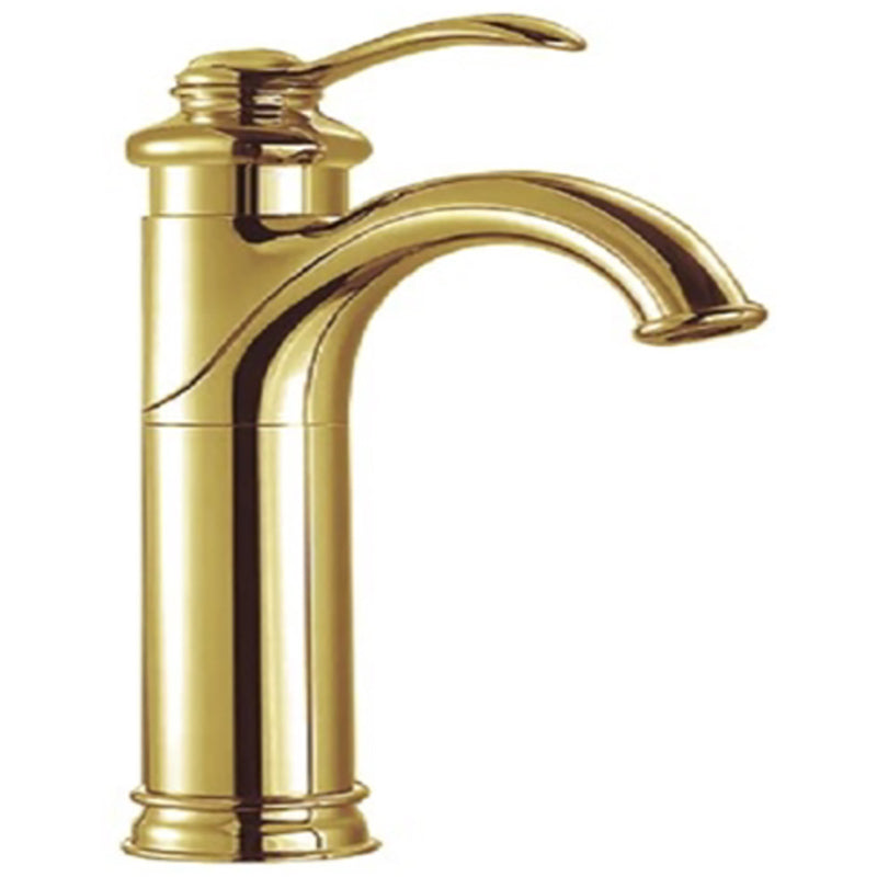 Traditional Wide Spread Bathroom Faucet 1 Lever Handles Lavatory Faucet