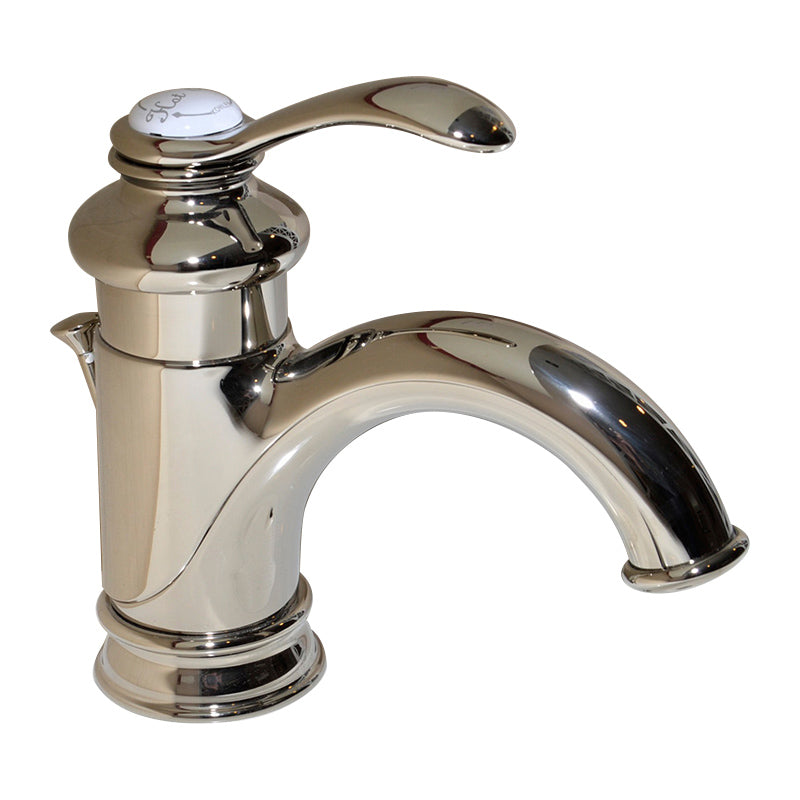 Traditional Wide Spread Bathroom Faucet 1 Lever Handles Lavatory Faucet