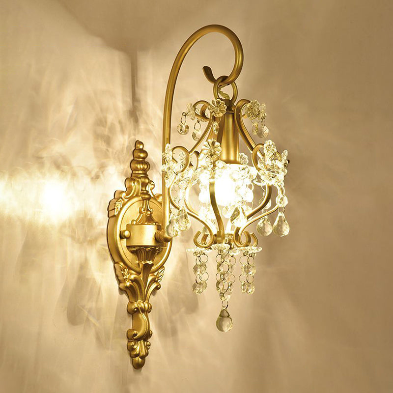 Nordic Style Crystal Vanity Light Geometry Shape Vanity Lamp for Shower Room