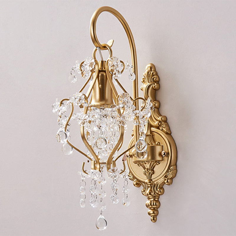 Nordic Style Crystal Vanity Light Geometry Shape Vanity Lamp for Shower Room