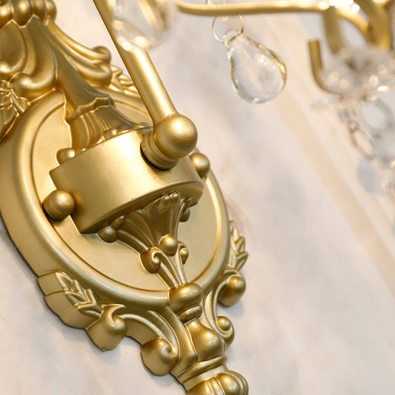 Nordic Style Crystal Vanity Light Geometry Shape Vanity Lamp for Shower Room