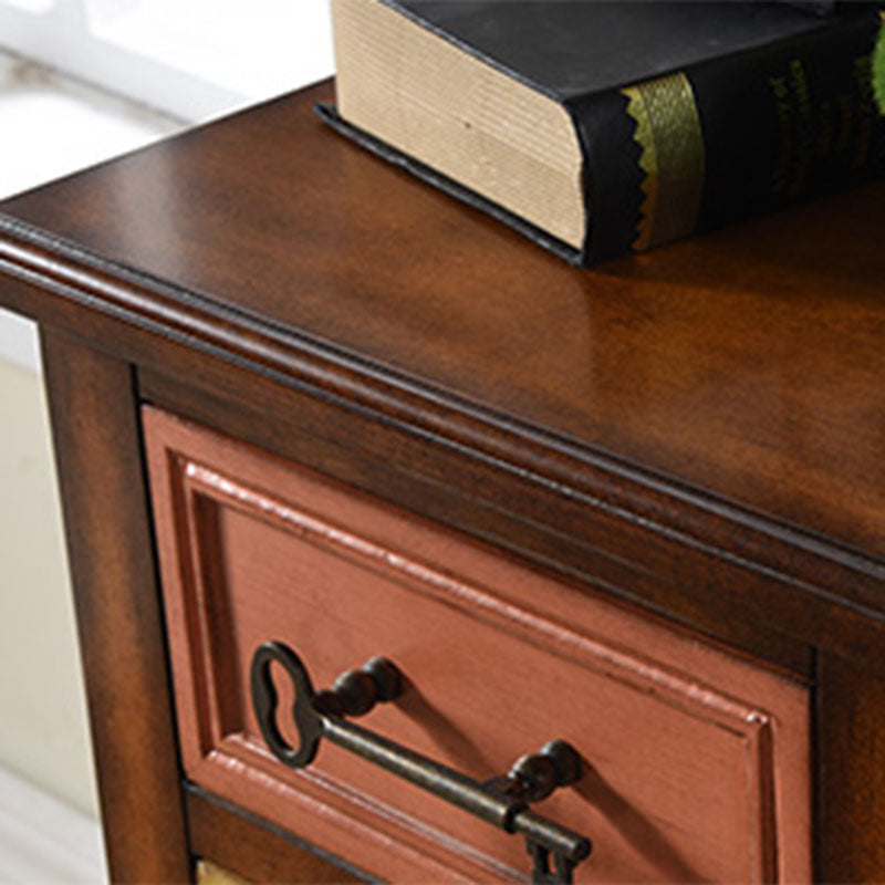 Traditional Wooden Storage Chest Vertical Drawers Included Storage Chest Dresser