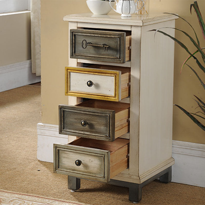 Traditional Wooden Storage Chest Vertical Drawers Included Storage Chest Dresser