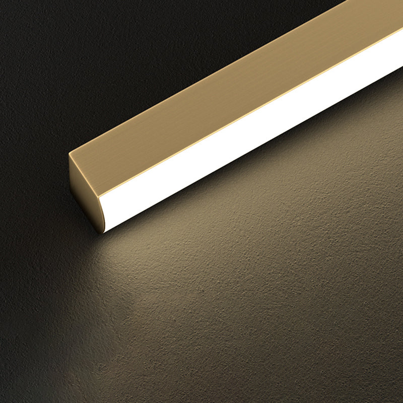 Modernism Metal Sconce Light Fixtures Gold Shade Wall Light for Foyer