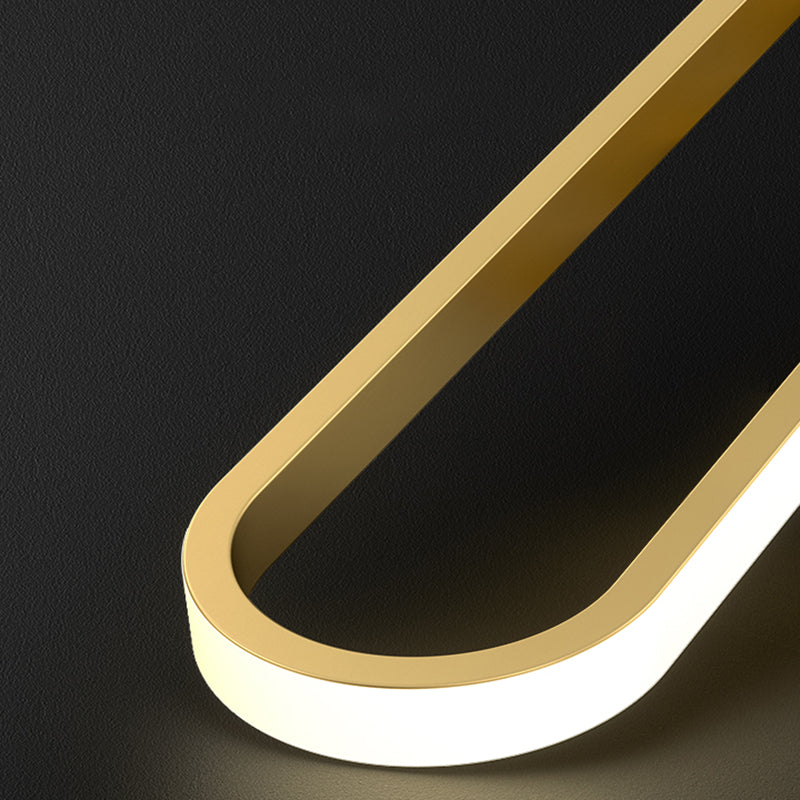 Modernism Metal Gold Wall Mounted Sconce 2-Light Wall Light for Foyer