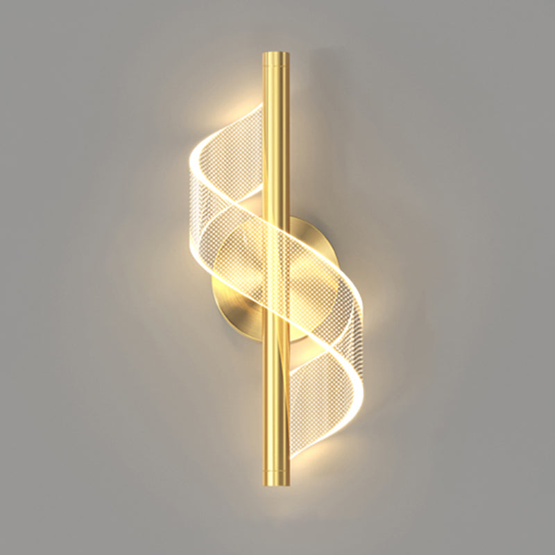 Modern Style Wall Lamp LED Wall Mount Lamp with Acrylic Shade for Bedroom