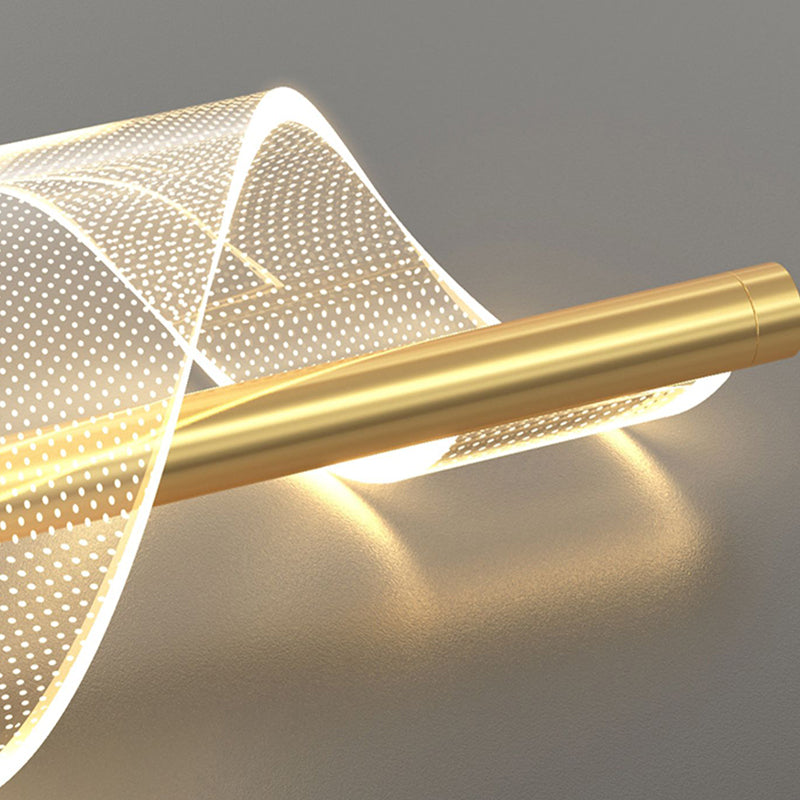 Modern Style Wall Lamp LED Wall Mount Lamp with Acrylic Shade for Bedroom