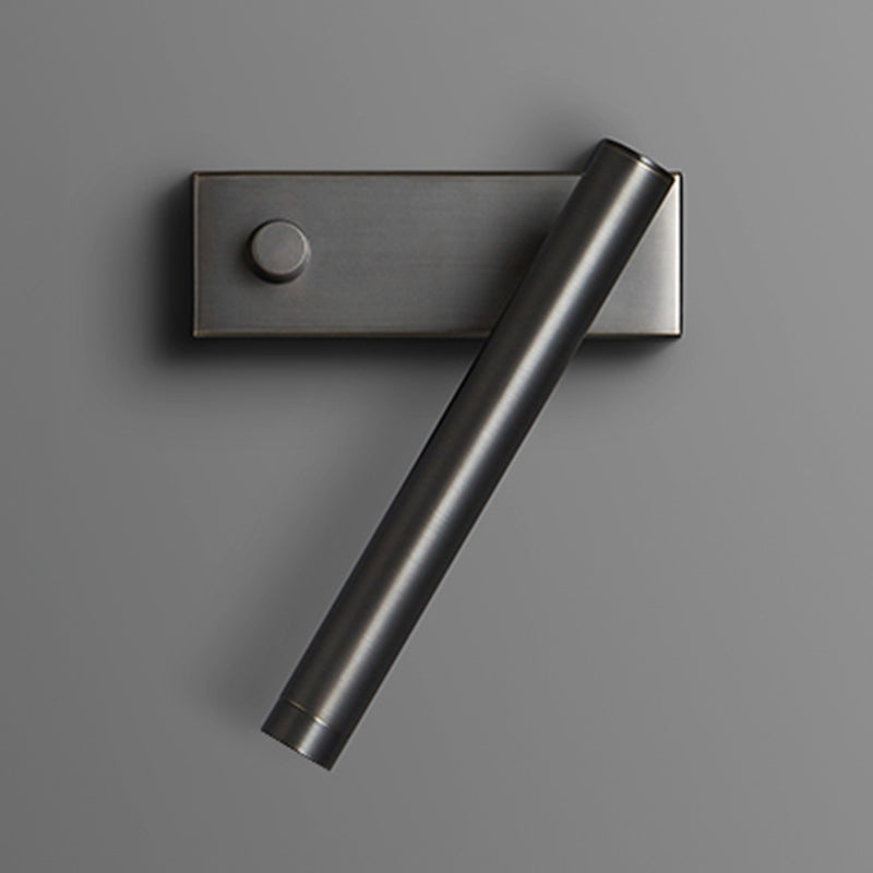 Modern Style Wall Lamp LED Wall Mount Lamp with Copper Shade for Bedroom