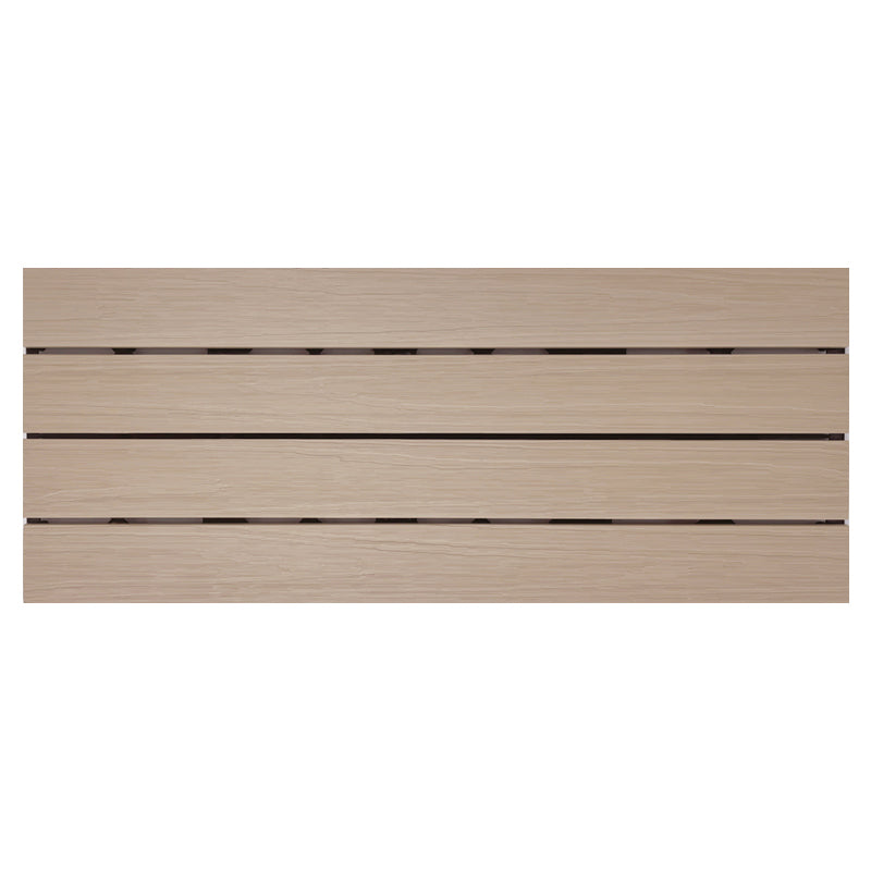 Modern Style Rectangle Wood Flooring Non-slip Outdoor Wood Flooring