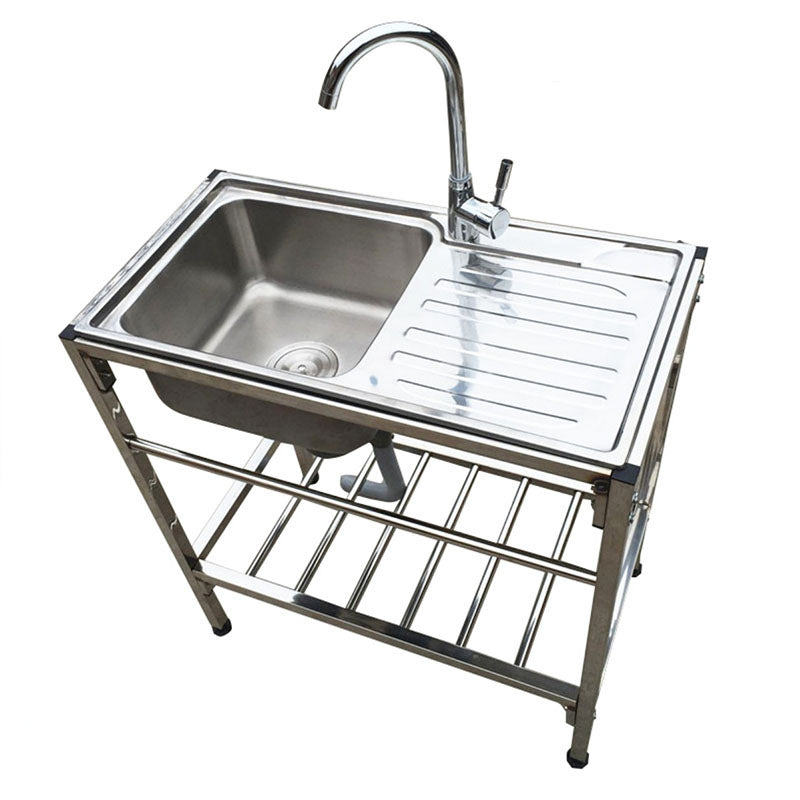 Modern Style Kitchen Sink All-in-one Soundproof Kitchen Sink with Drain Assembly
