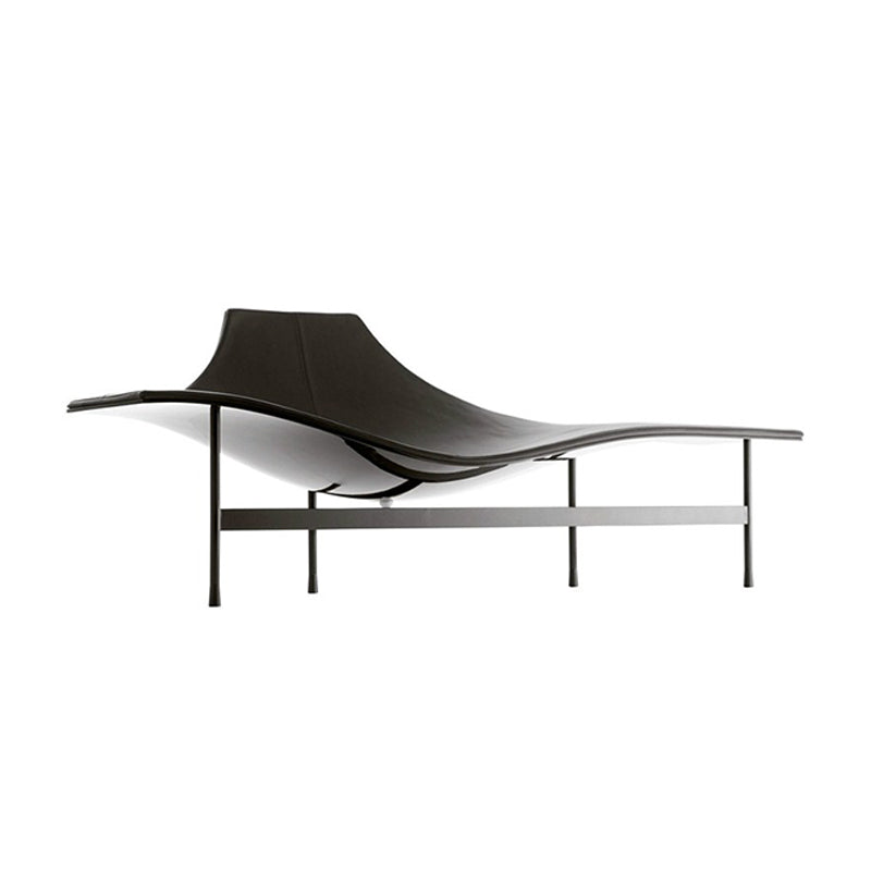 Modern Chaise Lounge Couch Solid Color Chaise Lounge for Living Room