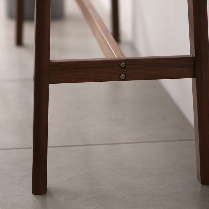 Solid Wood Bar Table Modern Rectangle Bar Table for Dining Room