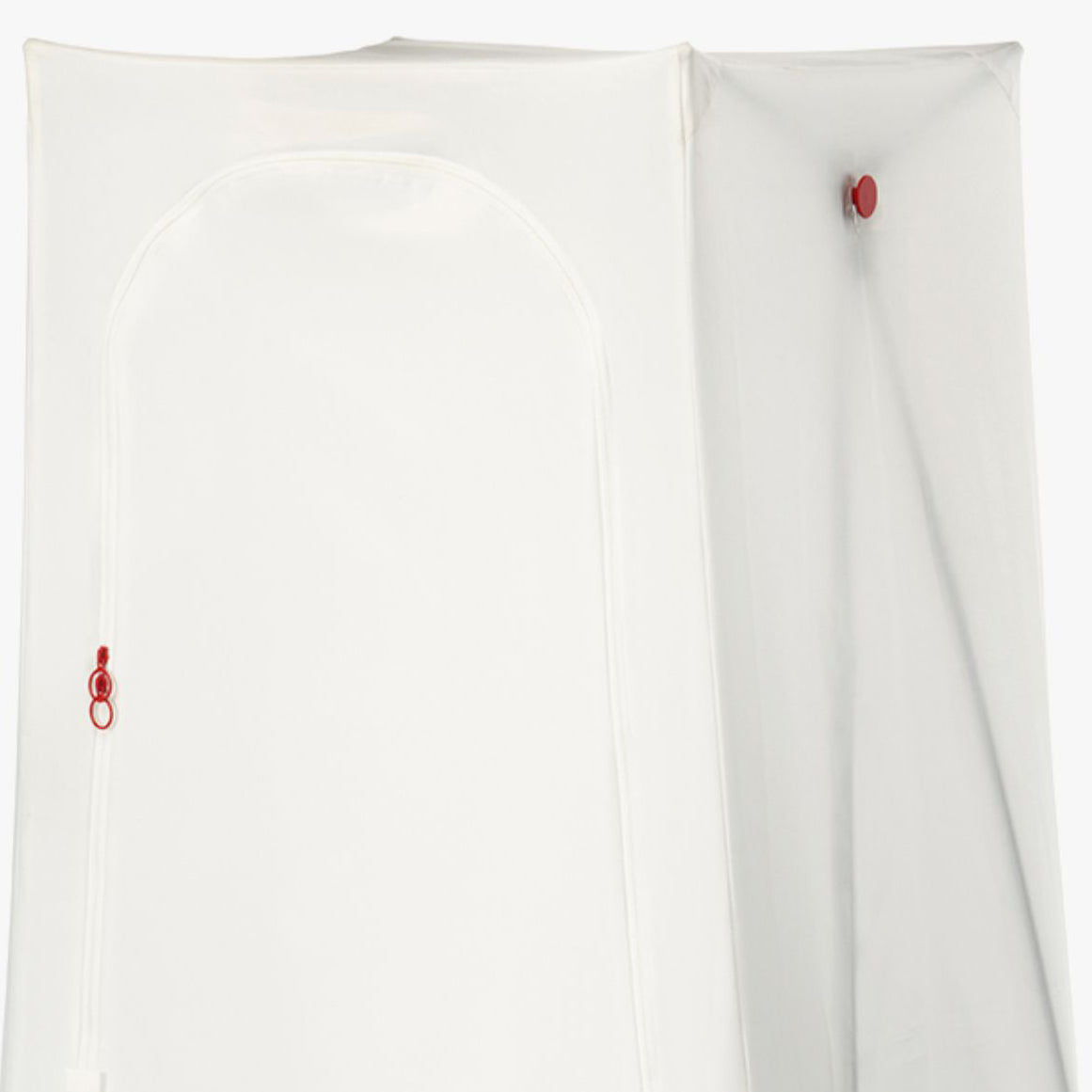 Modern Freestanding Wardrobe Armoire Metal Wardrobe with Clothes Rail