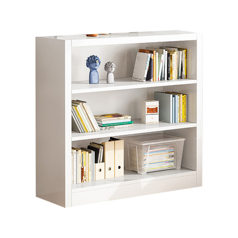 Scandinavian Shelf Manufactured Wood Standard Kids Bookcase in Natural/White